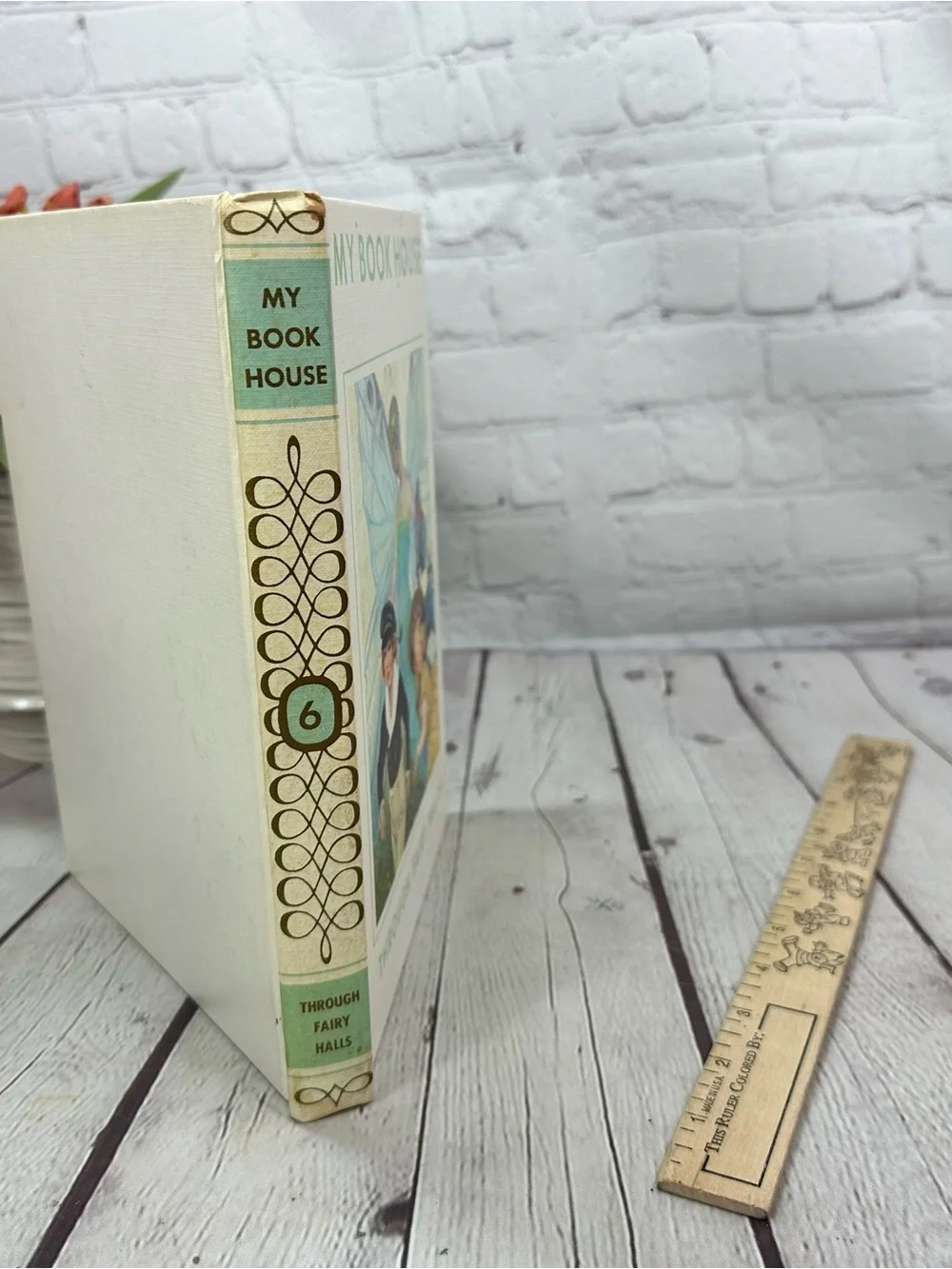 vtg 1971 My Book House Through Fairy Halls Children's Book hardcover retro